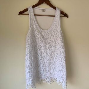 J Crew Floral Tank
